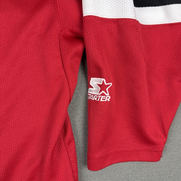 Vintage 90s Chicago Blackhawks Starter Jersey Mens Size Medium Blank Hockey‎ - Picture 3 of 14